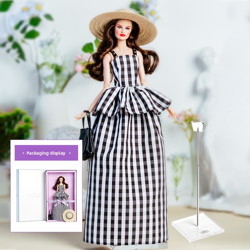 Vintage Collectible And Vintage Dolls - 32cm Supermodel Doll With Clothes With