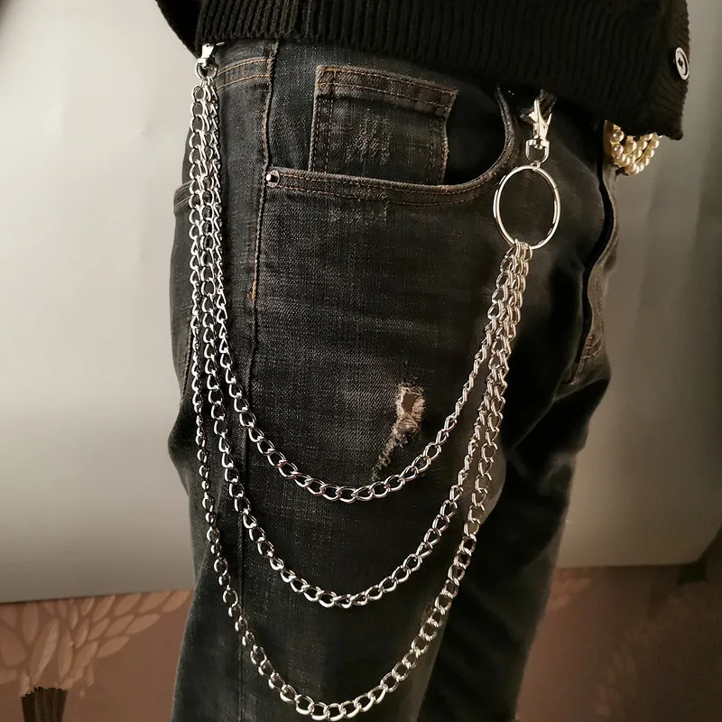 Vintage Collectibles For Sale - Layer Metal Belt Chain Punk Hook