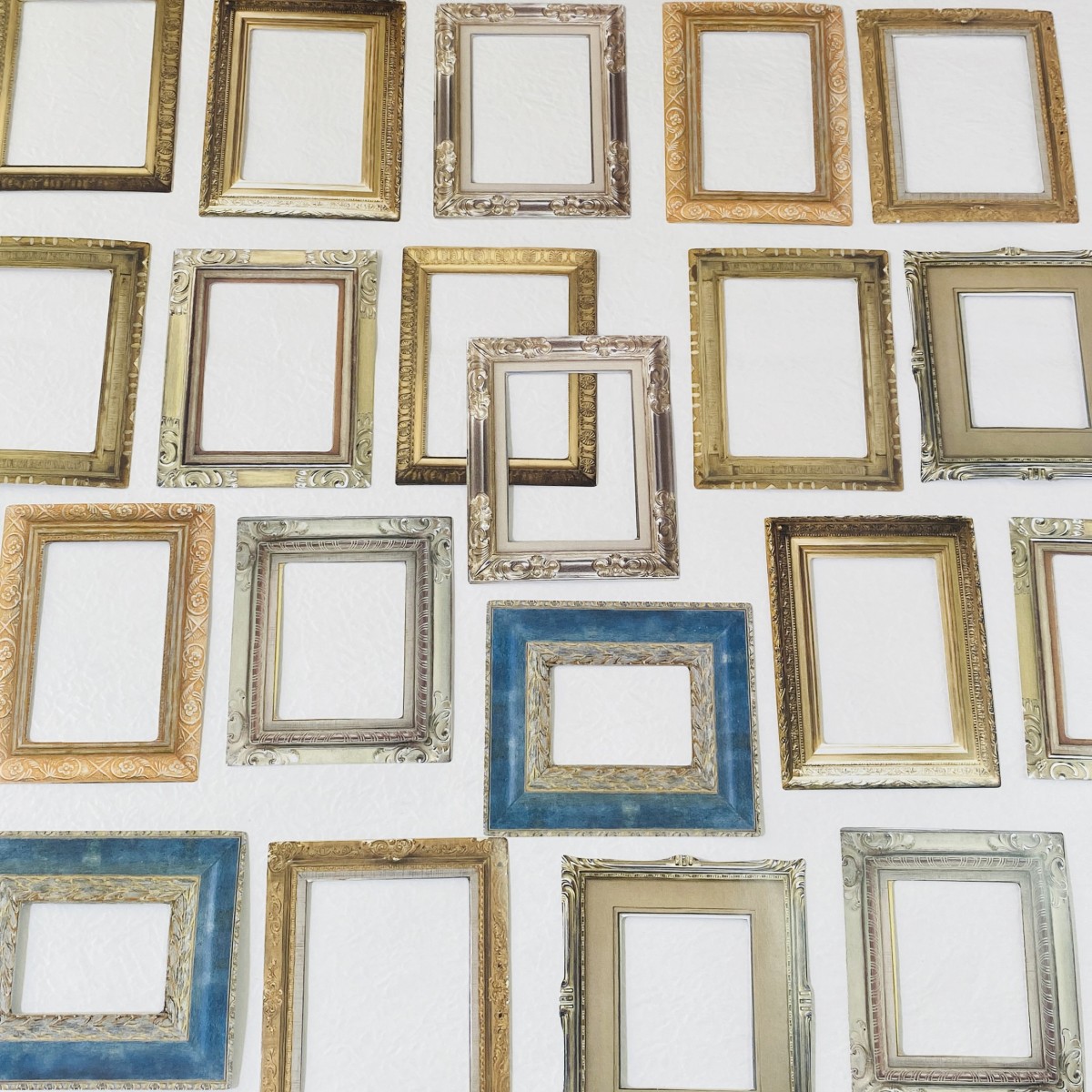Vintage Collectible Cards - Journamm 20pcs Vintage Paper Frame Stickers