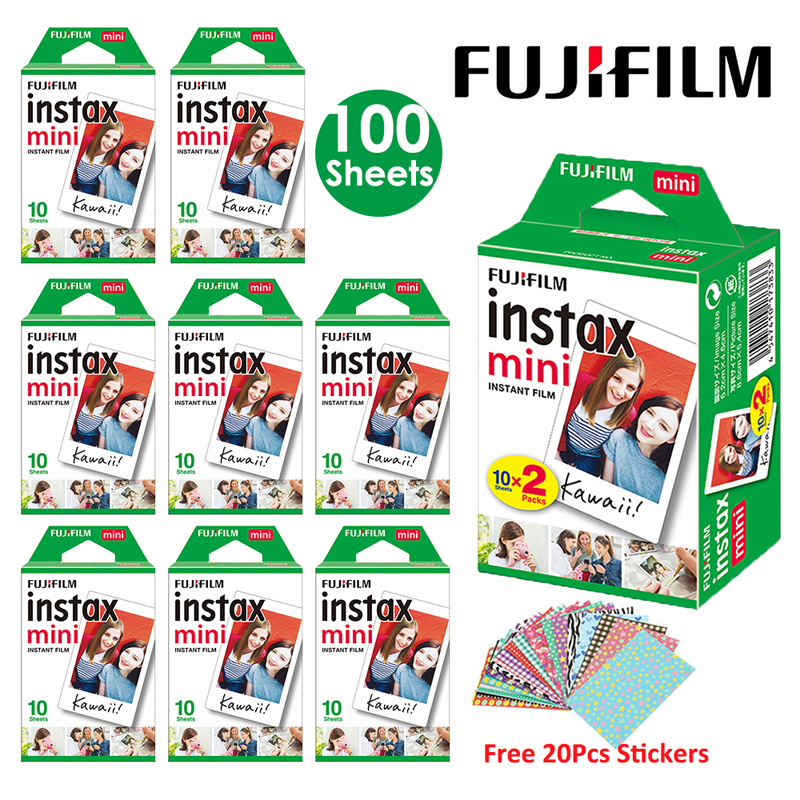 Super 8 Film Reel - Fujifilm Instax Mini Film White 10
