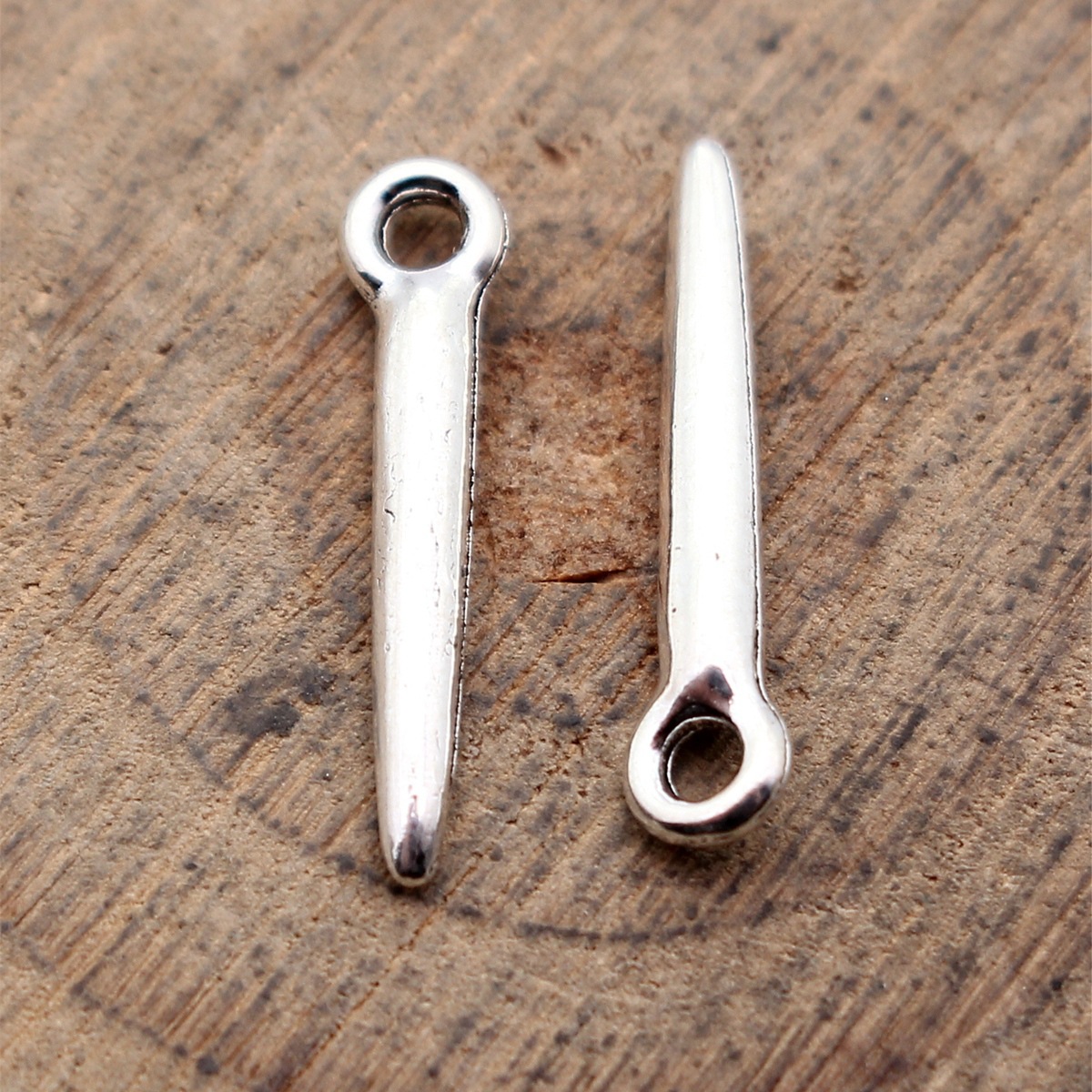 Vintage Collectibles For Sale - 80pcs 16x3.5x1.9mm(0.63x0.14x0.07inch) Antique Silver Color Awl