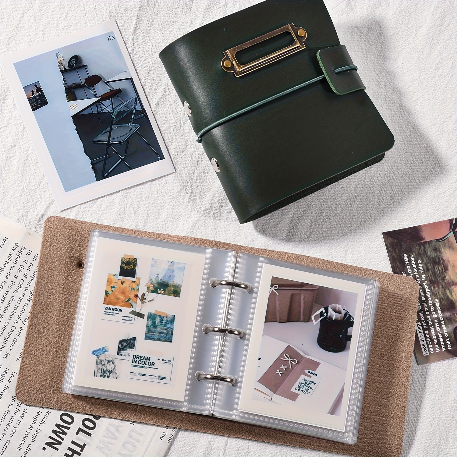 Polaroid Photo Album - Photo Album Storage, Retro Leather Mini