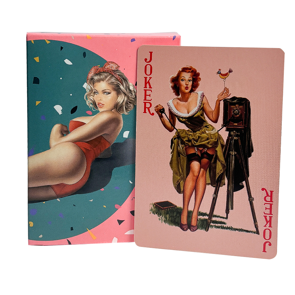 Vintage Collectible Playing Cards - Pin-up Girls Playing Cards Vintage Classic