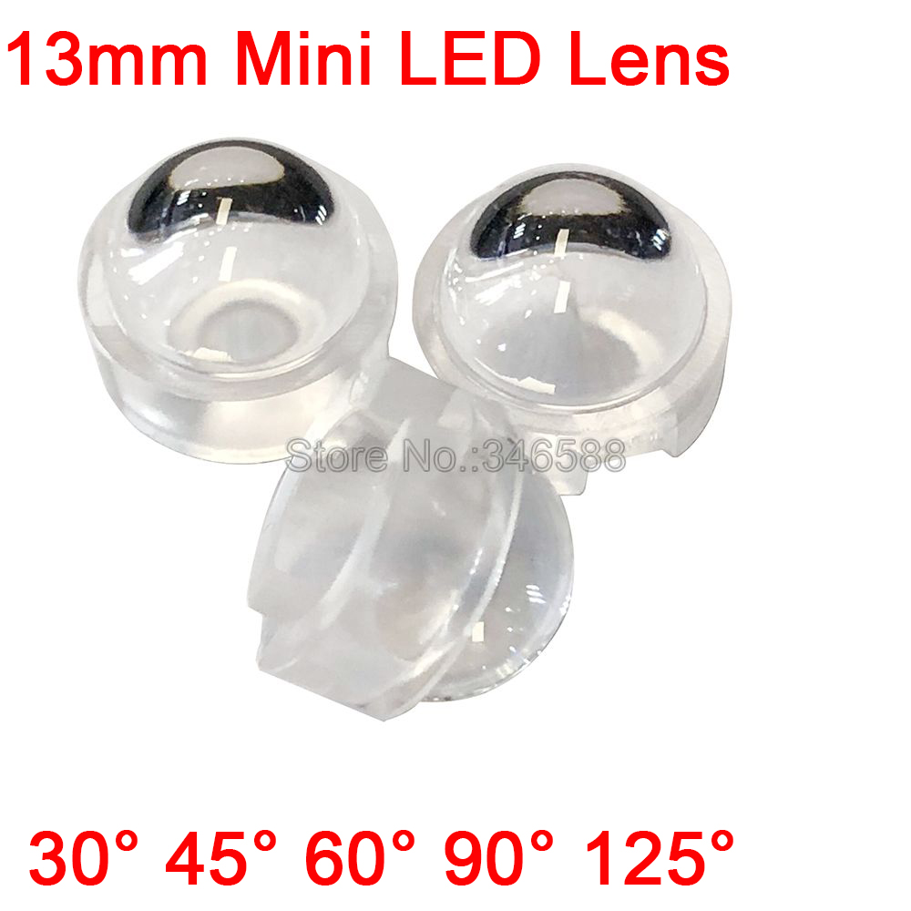 13mm 1W 3W Mini LED Lens 15 30 - Darkroom Enlarger Lens avaliação e preço