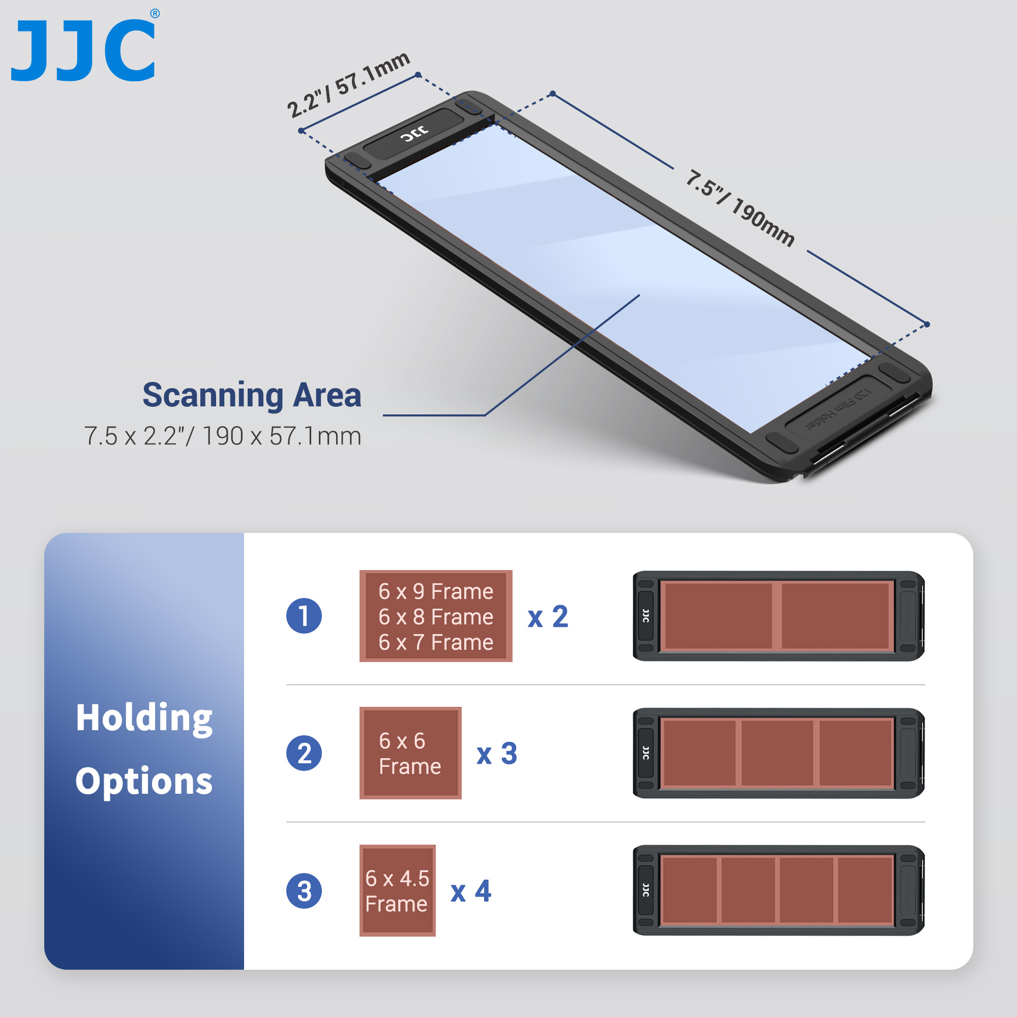 JJC Film Slide Holder for 35mm - Slide Film 120 avaliação e preço