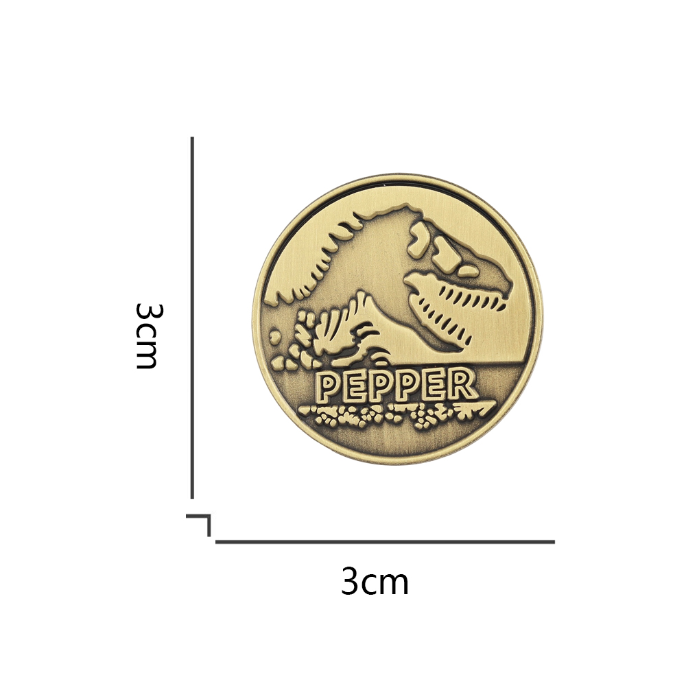 Jurassic-Park-Enamel Pin Dinos - Vintage Collectible Pins avaliação e preço