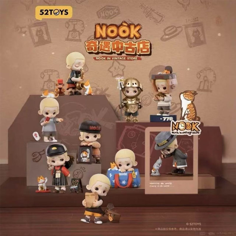 New 52TOYS Blind Box Nook In V - Vintage And Collectible Stores avaliação e preço