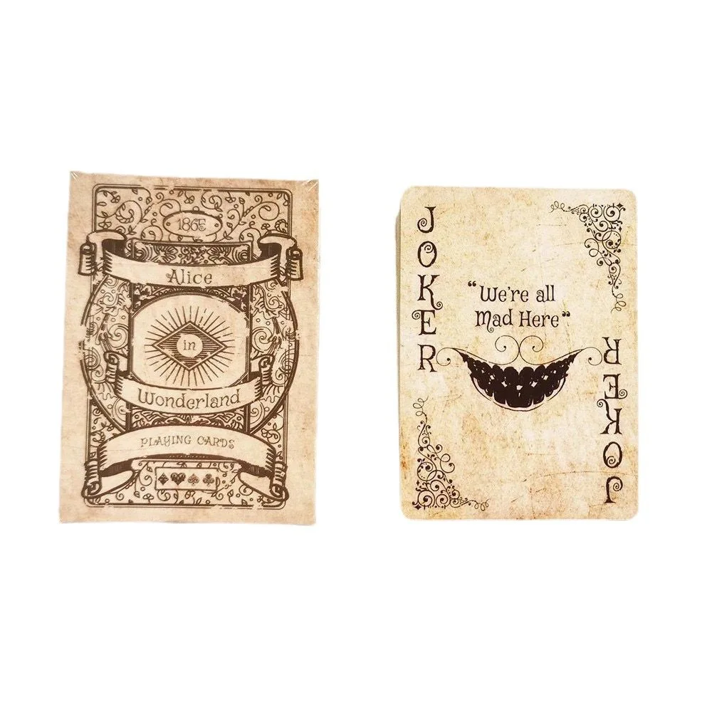 Vintage Alice in Wonderland Pl - Vintage Collectible Playing Cards avaliação e preço