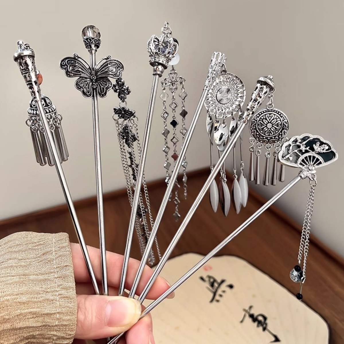 Elegant Women's Hairpin Antiqu - Vintage Collectible Item avaliação e preço