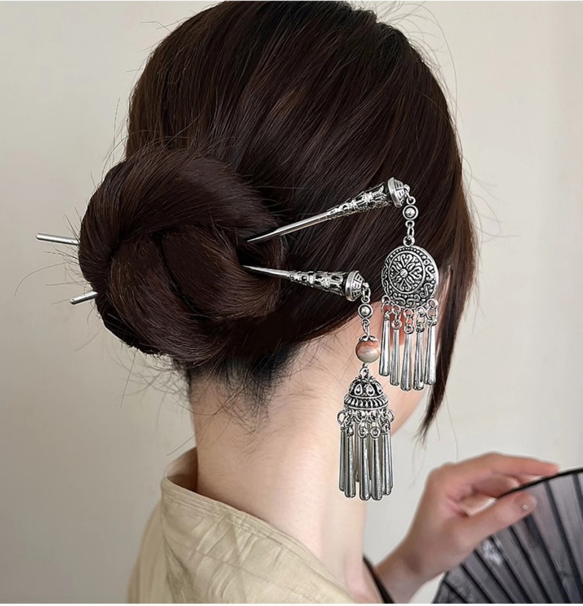 Elegant Women's Hairpin Antiqu - Vintage Collectible Item avaliação e preço