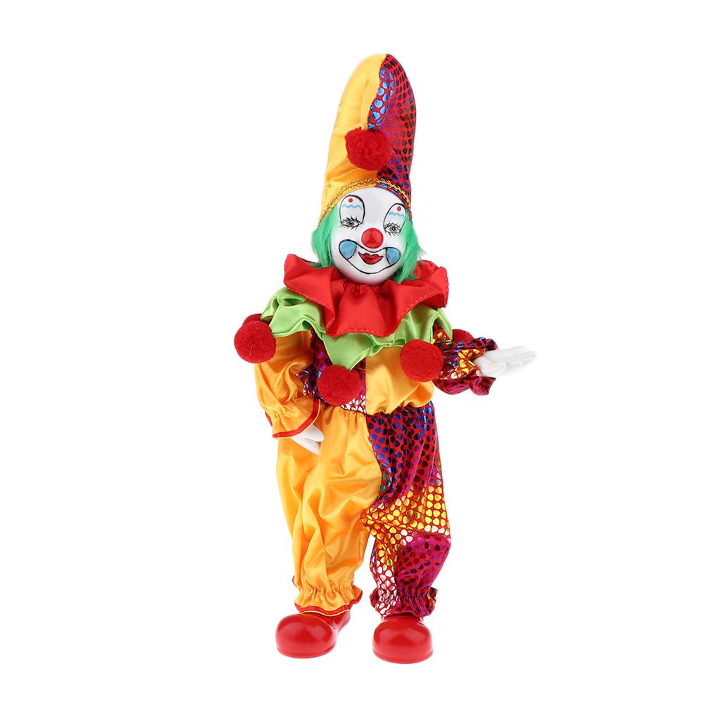 Antique Ceramic Clown Dolls Vi - Vintage Collectible Porcelain Dolls avaliação e preço
