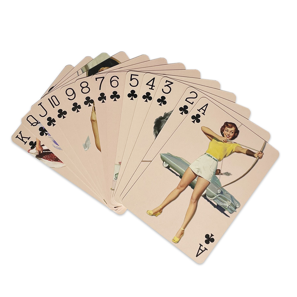 Beautiful Cute Girls Collectio - Vintage Collectible Playing Cards avaliação e preço
