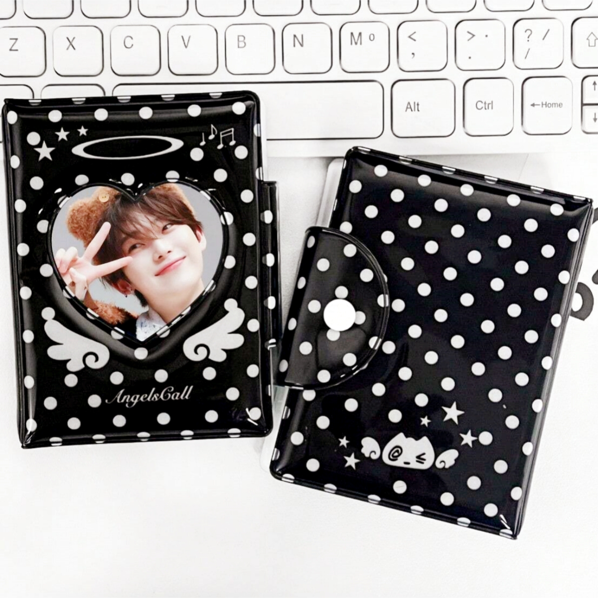 3in Photo Card Holder Cute Bla - Polaroid Photo Album avaliação e preço