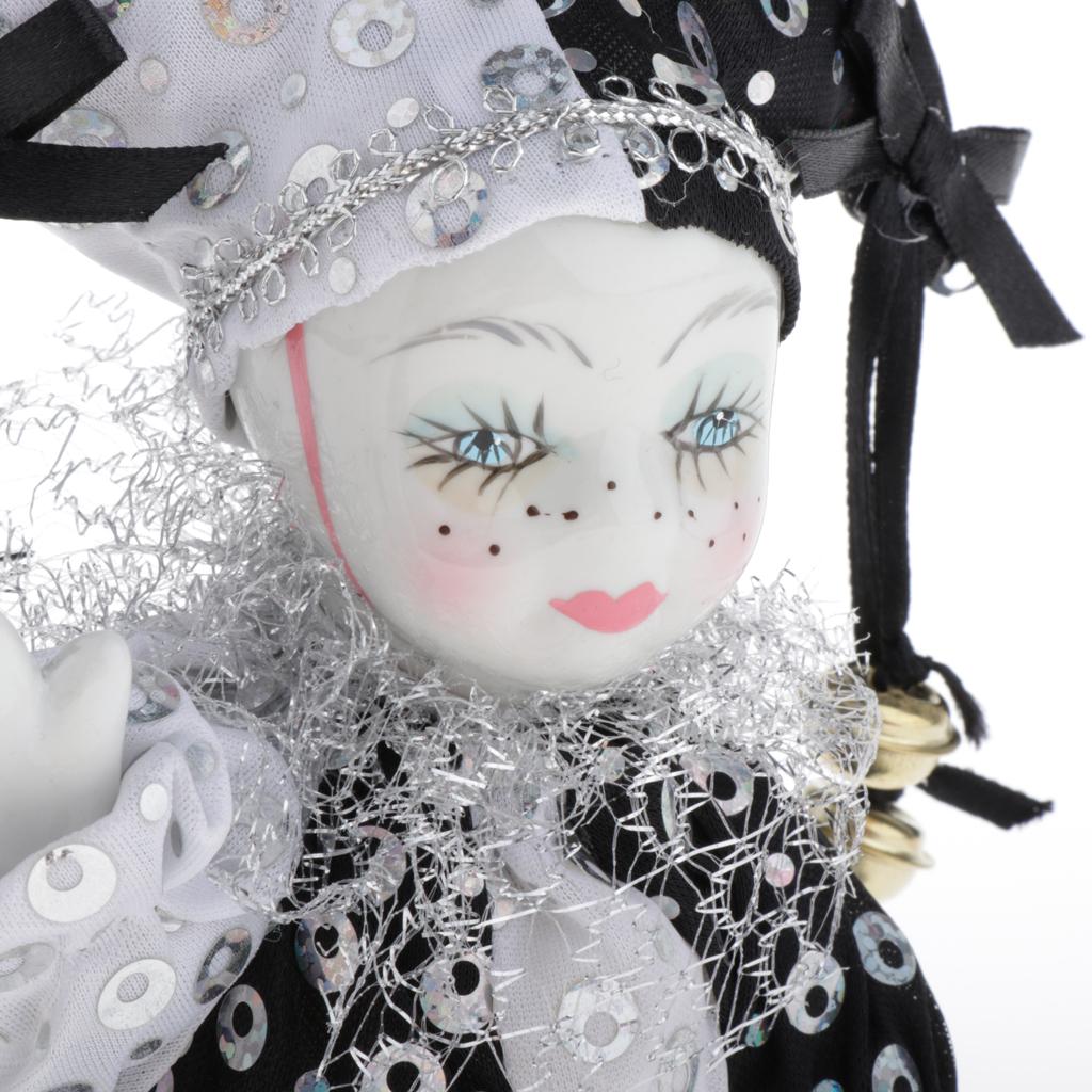 Porcelain Doll Clown Collectib - Vintage Collectible Porcelain Dolls avaliação e preço