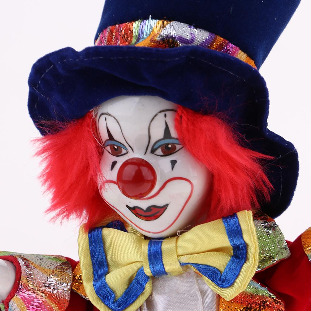 Handcrafted Porcelain Clown Do - Vintage Collectible Porcelain Dolls avaliação e preço