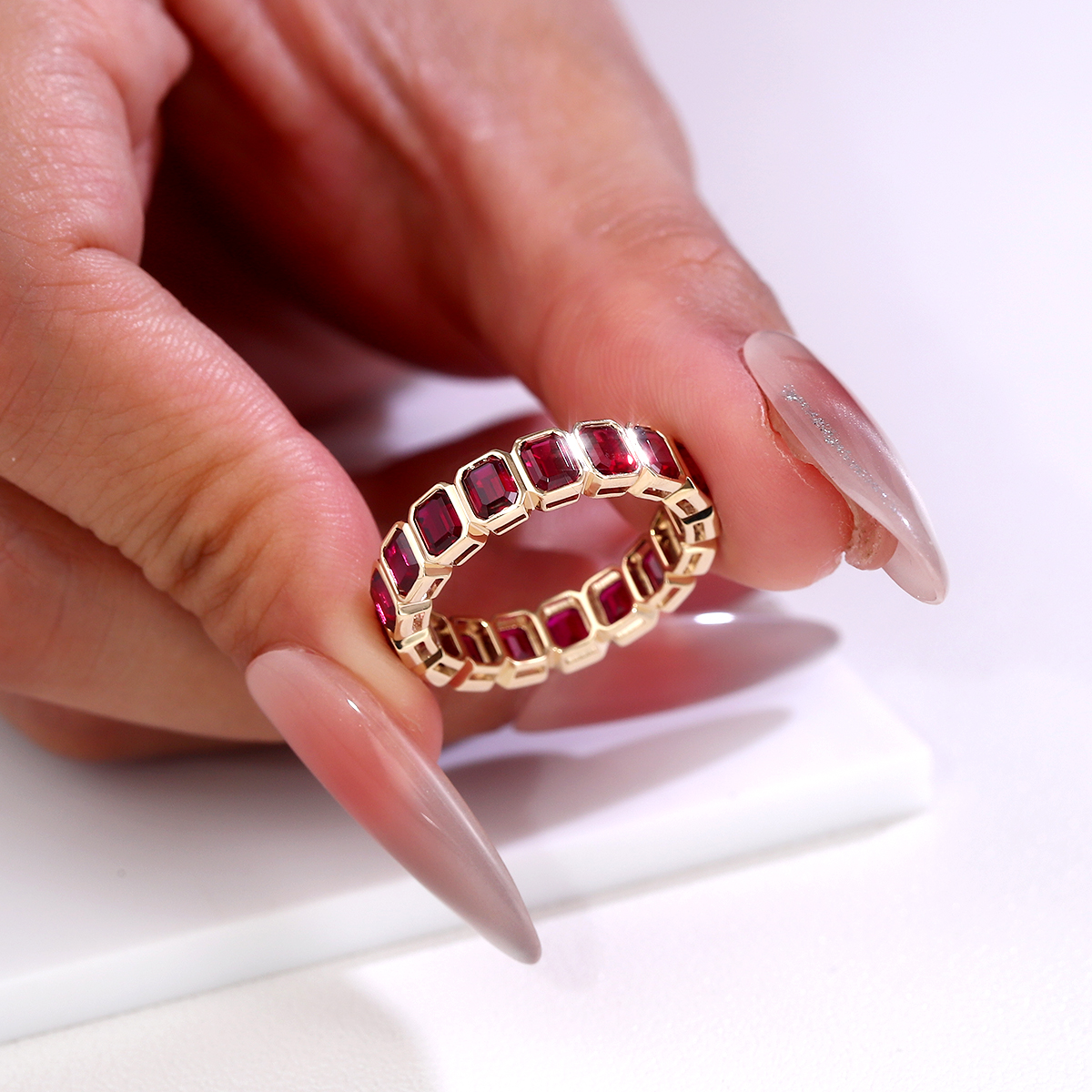 Provence Eternal Ring 10K Gold - Vintage Collectibles For Sale avaliação e preço