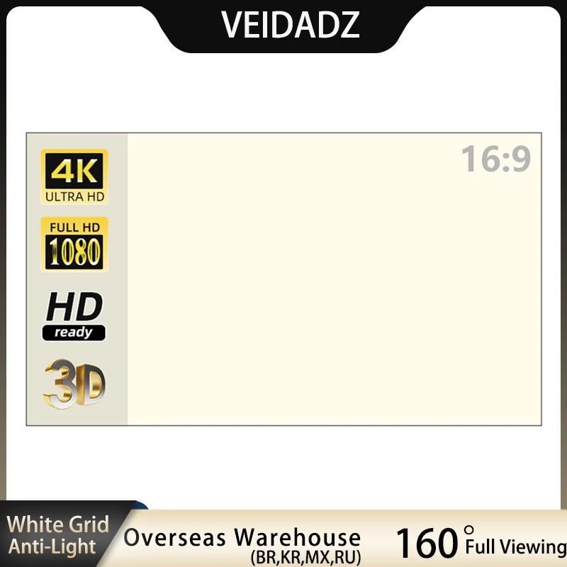 VEIDADZ Projector Screen 60 72 - Slide Film 120 avaliação e preço