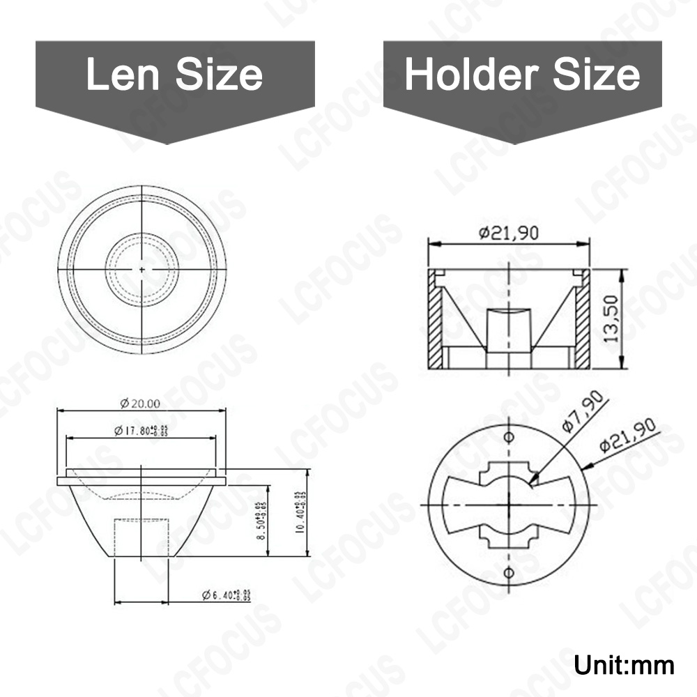 10Pcs High Power 1W 3W 5W LED  - Darkroom Enlarger Lens avaliação e preço