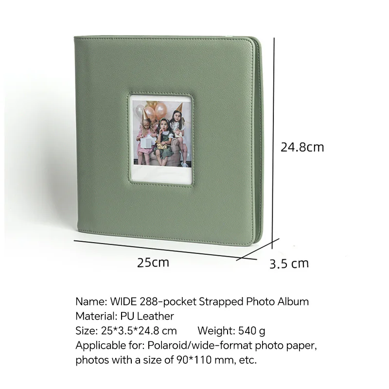 288 Pockets Large Instant Phot - Polaroid Photo Album avaliação e preço