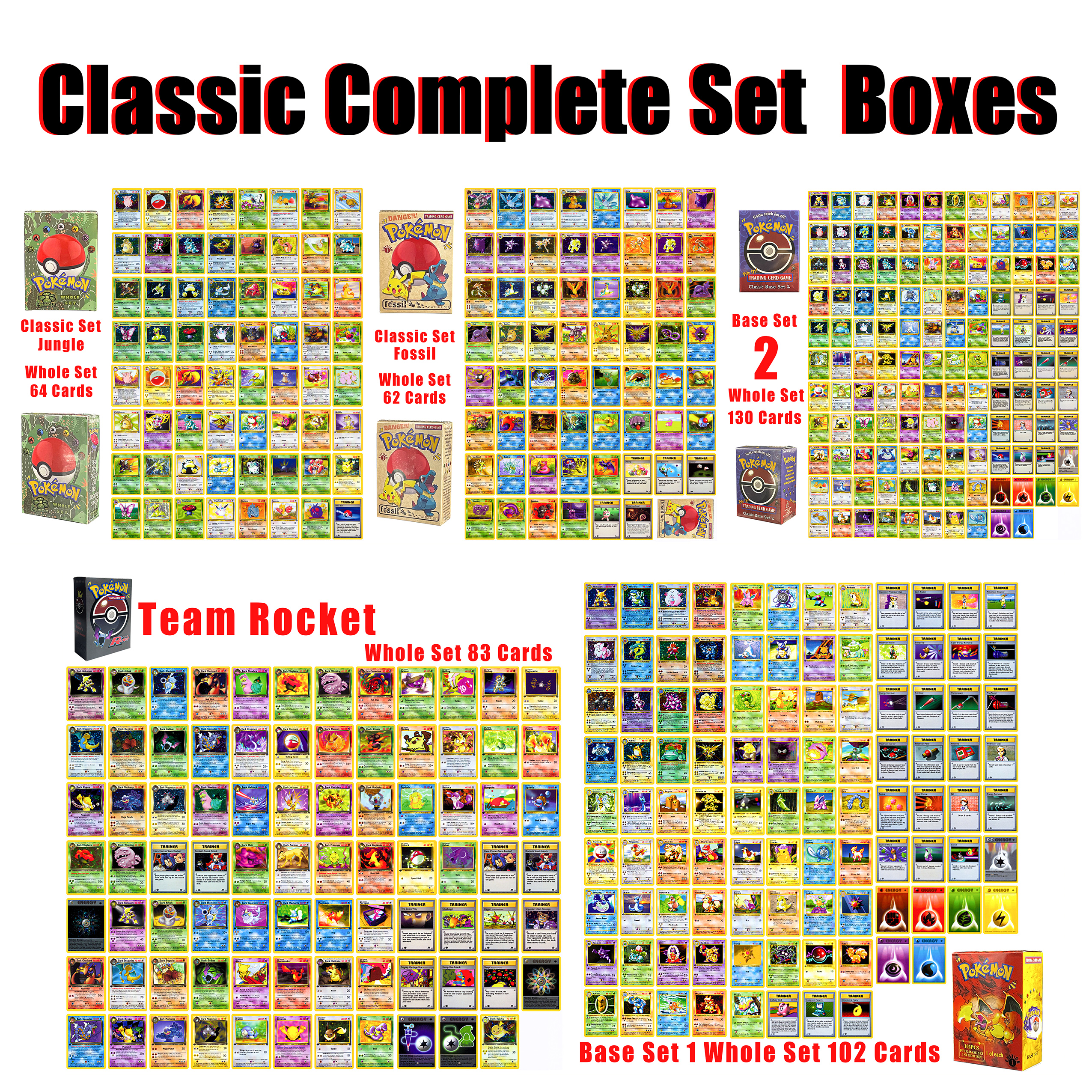 PKM Card PTCG Vintage Complete - Vintage Collectible Cards avaliação e preço