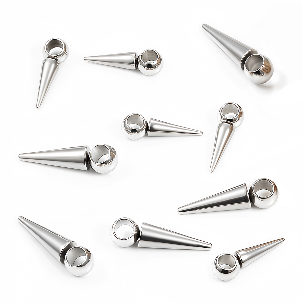10pcs Retro Cone Charms Pendan - Vintage Collectible Item avaliação e preço