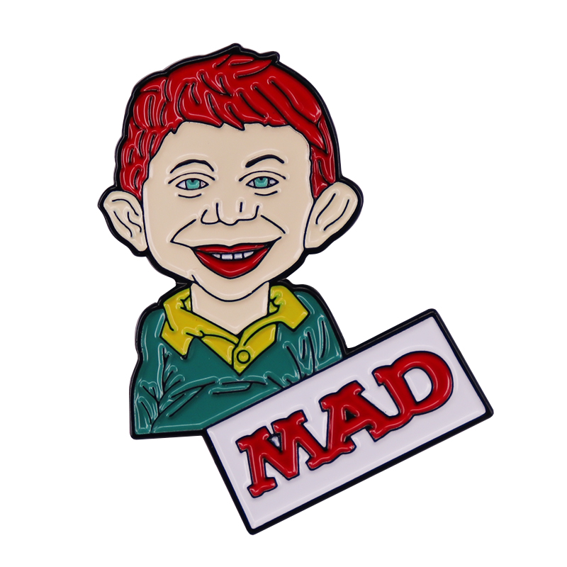 MAD Magazine Alfred E. Neuman  - Vintage Collectible Pins avaliação e preço