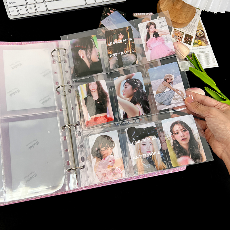 10Pcs A4 Double Sided Photo Sl - Polaroid Photo Album avaliação e preço