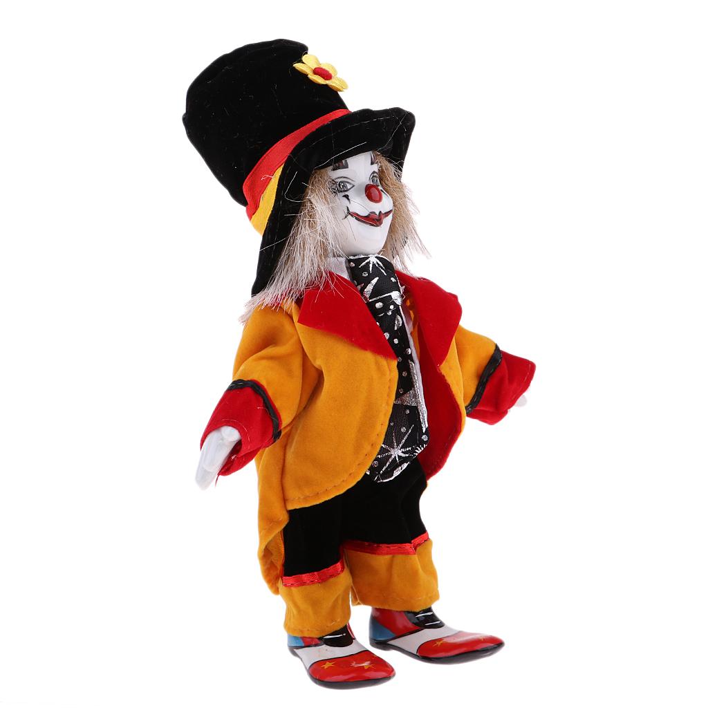Porcelain Clown Doll Collectib - Vintage Collectible Porcelain Dolls avaliação e preço