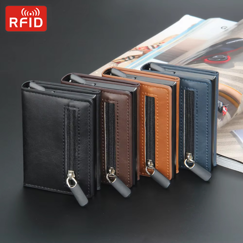RFID Blocking Card Wallet Magn - Vintage Collectible Cards avaliação e preço