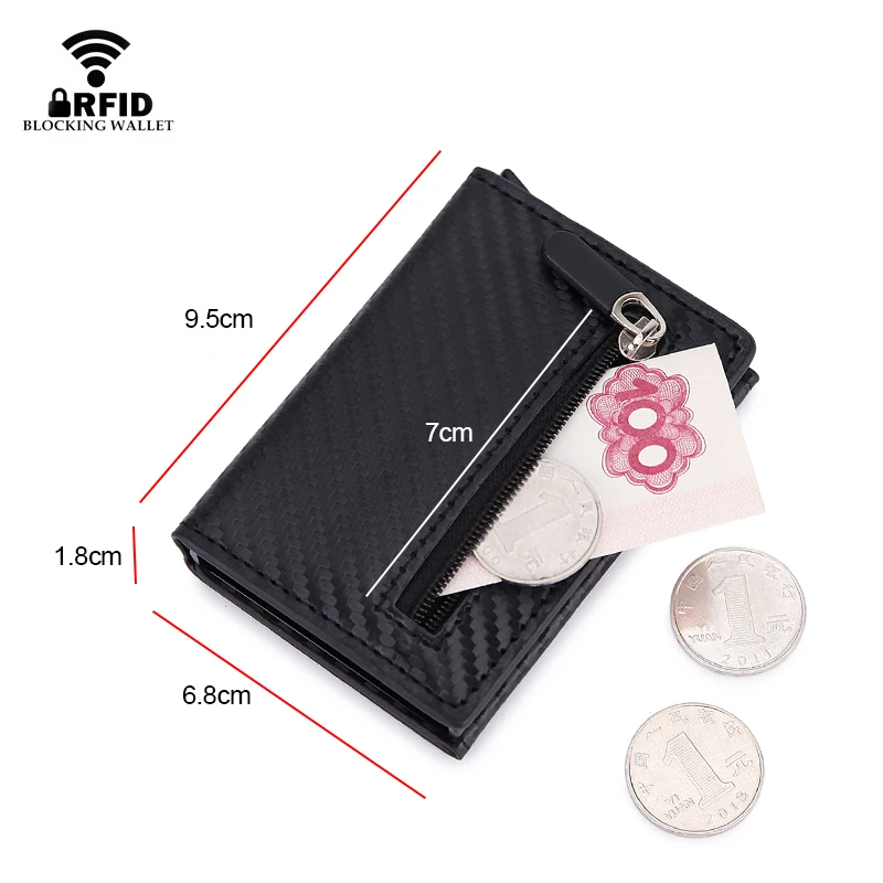 RFID Blocking Card Wallet Magn - Vintage Collectible Cards avaliação e preço