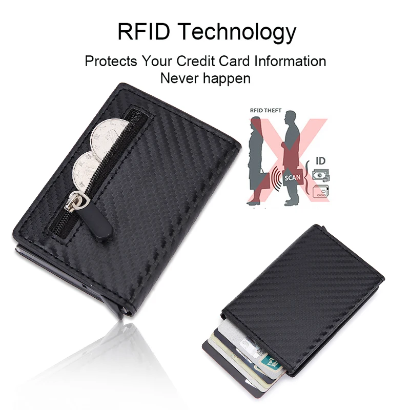 RFID Blocking Card Wallet Magn - Vintage Collectible Cards avaliação e preço