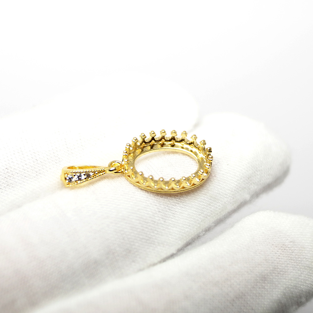 2pcs Crown Drop Necklace Charm - Vintage Collectible Item avaliação e preço