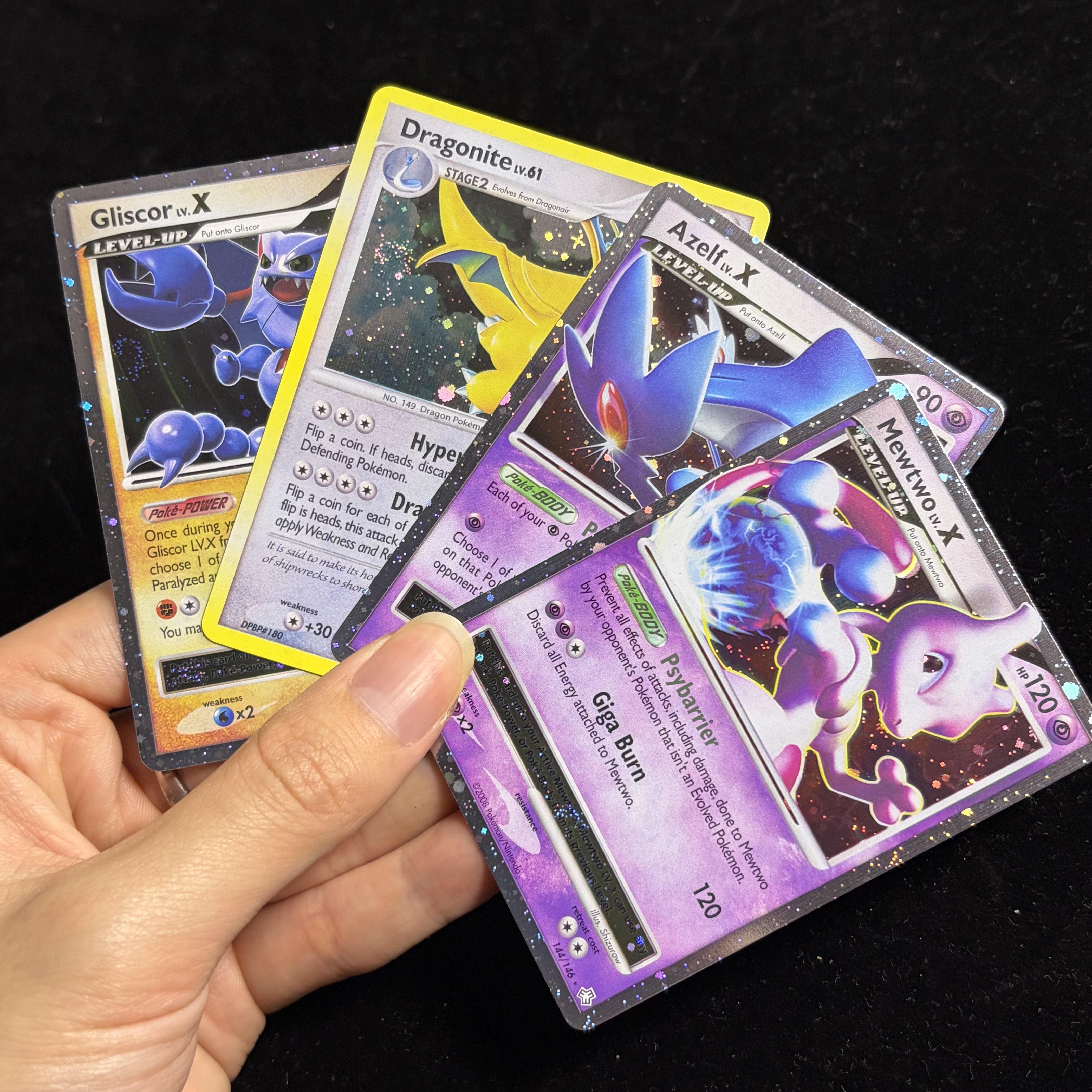 4PCS PKM TCG Diamond & Pearl L - Vintage Collectible Cards avaliação e preço