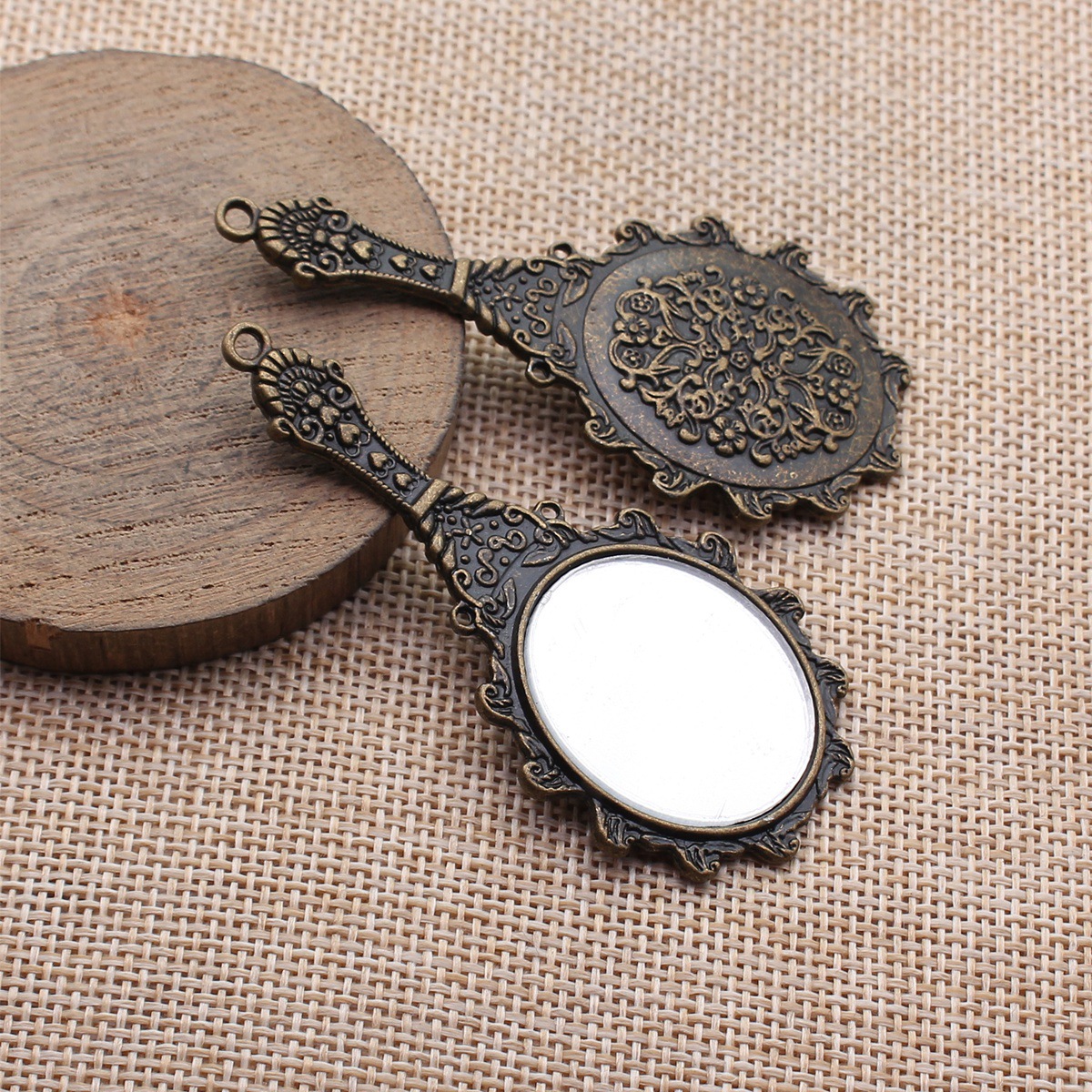 1pcs 70x33mm 2 Colors Antique  - Vintage Collectibles For Sale avaliação e preço