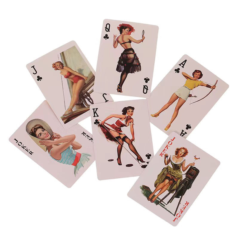 Vintage Sexy Bikini Beauty Pla - Vintage Collectible Playing Cards avaliação e preço