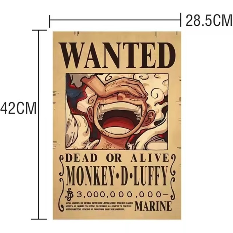Anime One Piece Bounty Wanted  - Vintage Collectible Figures avaliação e preço