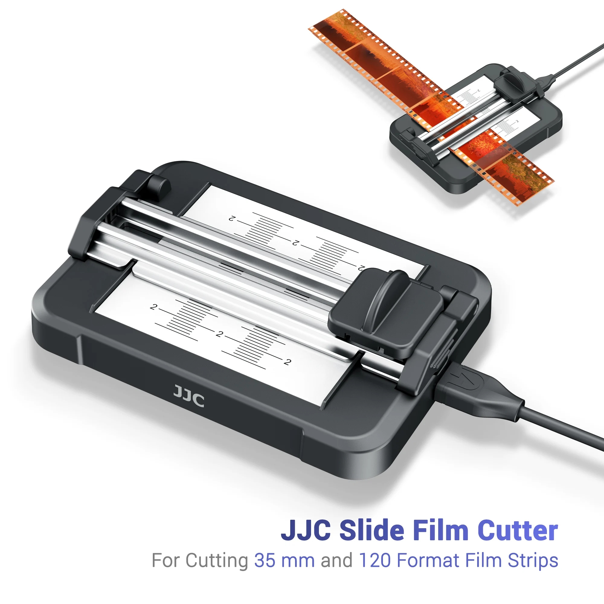 JJC Aluminium Slide Film Cutte - Slide Film 120 avaliação e preço