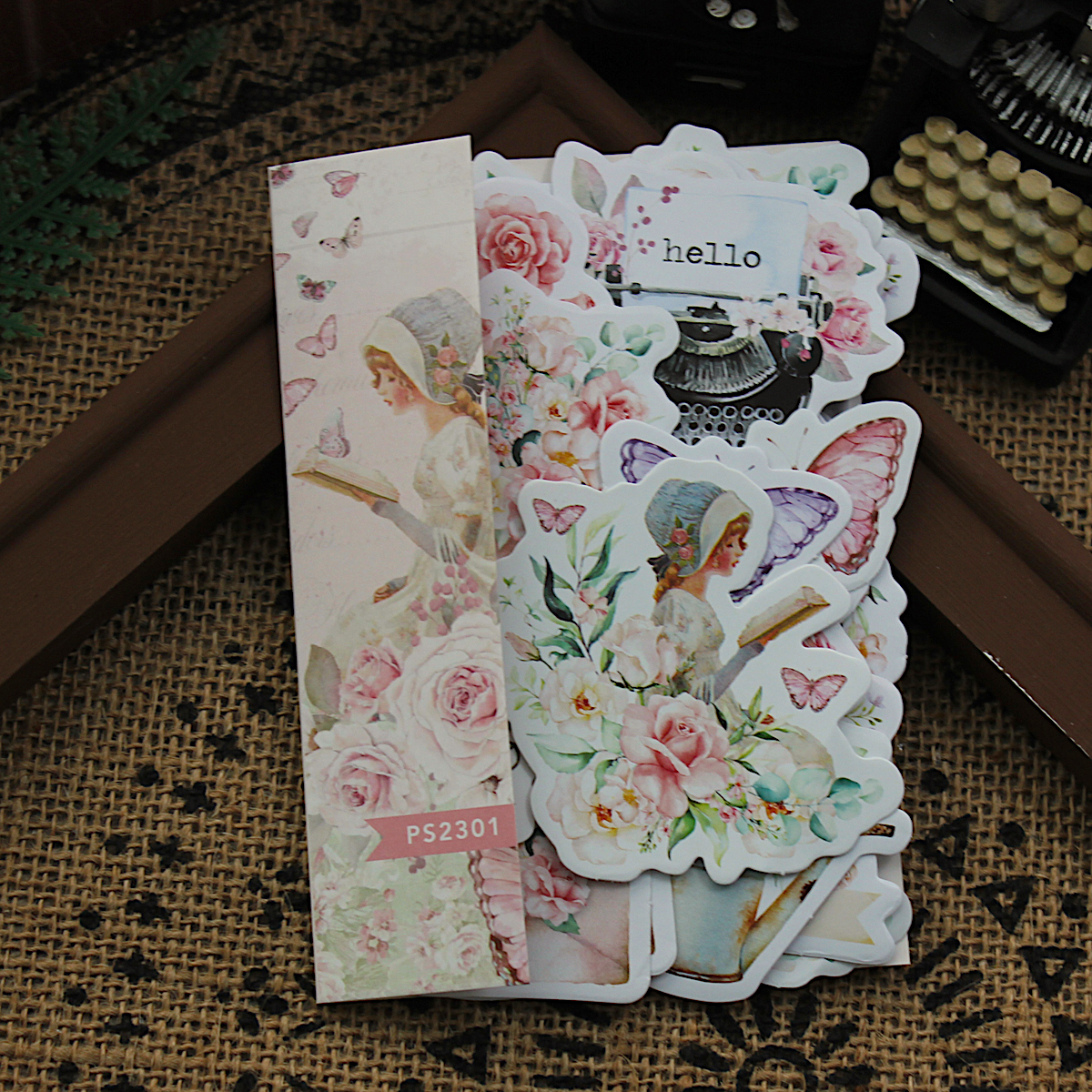 KSCRAFT 40pcs Vintage Stickers - Vintage Collectible Cards avaliação e preço