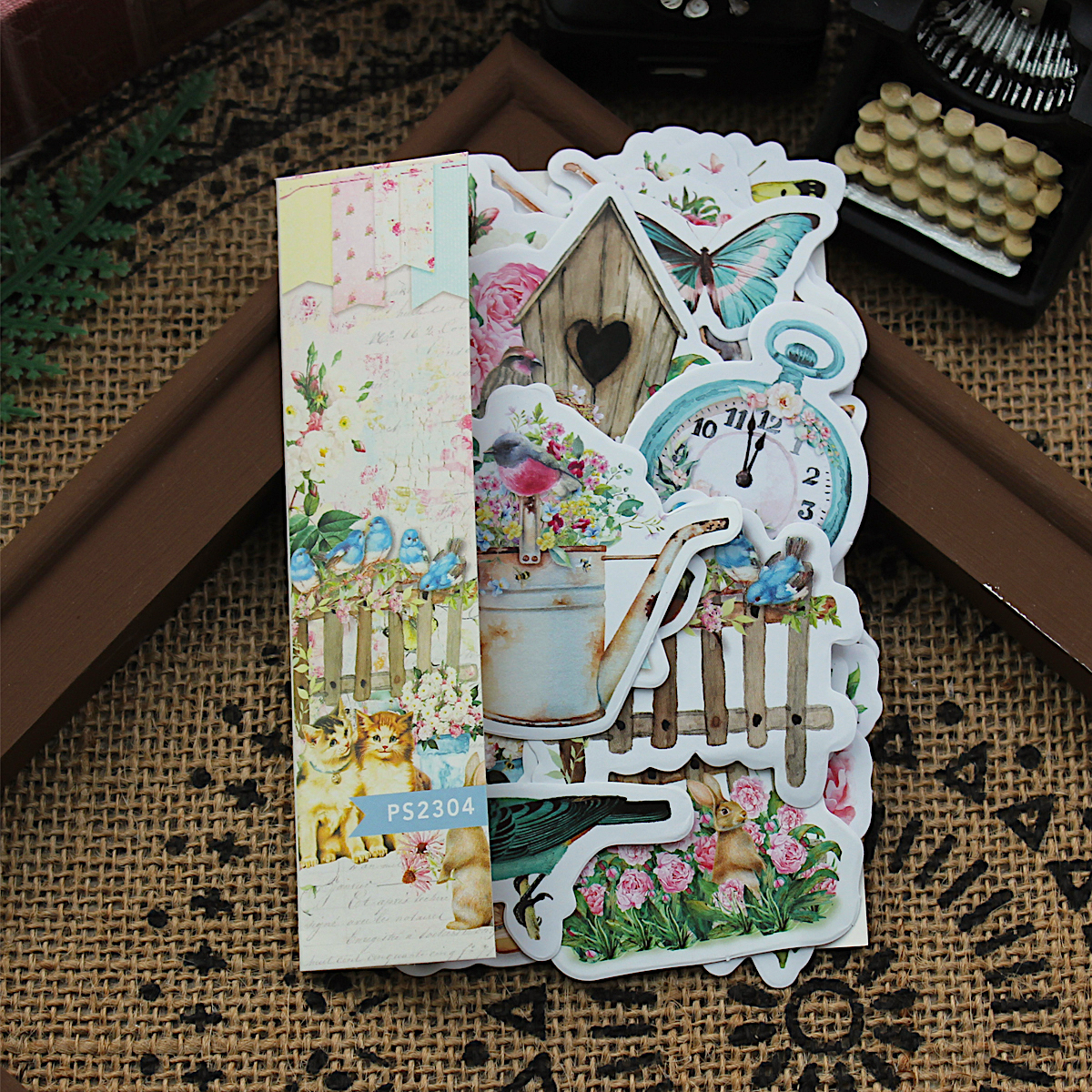 KSCRAFT 40pcs Vintage Stickers - Vintage Collectible Cards avaliação e preço