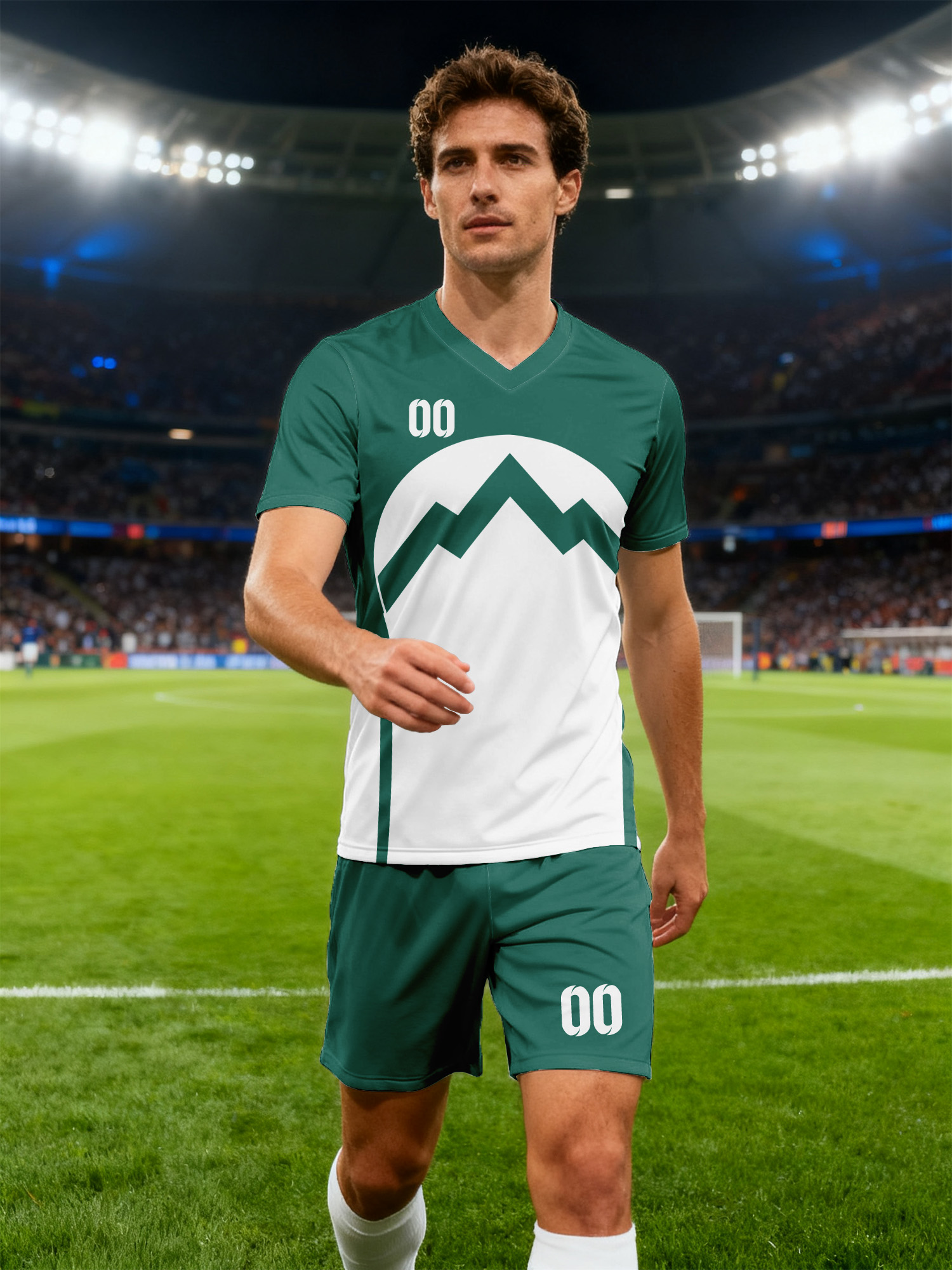Custom Soccer Jersey With Cust - Vintage Collector avaliação e preço