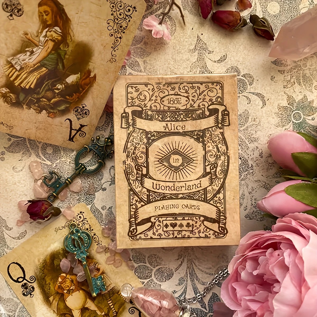 54PCS Alice Vintage Paper Poke - Vintage Collectible Playing Cards avaliação e preço