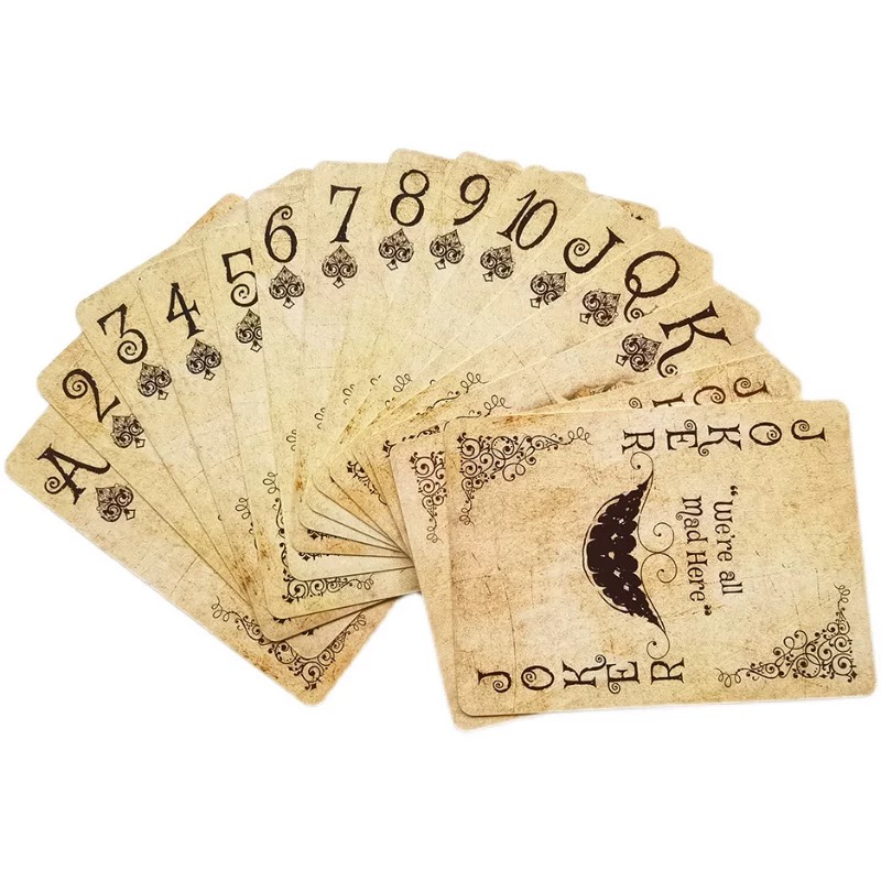 54PCS Alice Vintage Paper Poke - Vintage Collectible Playing Cards avaliação e preço