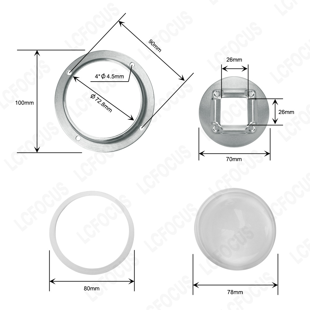 30 45 60 90 120 Degrees LED Le - Darkroom Enlarger Lens avaliação e preço