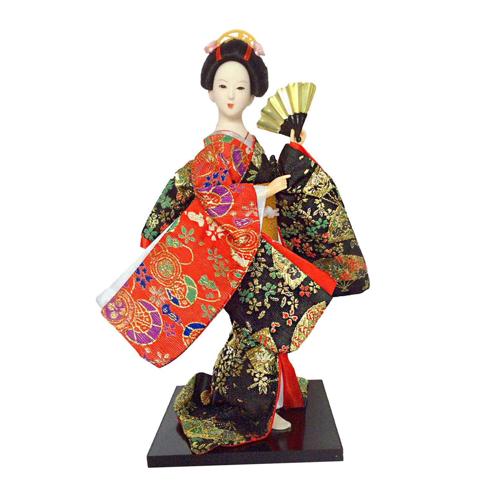 Kimono Dolls Japanese Geisha 1 - Vintage Collectible And Vintage Dolls avaliação e preço