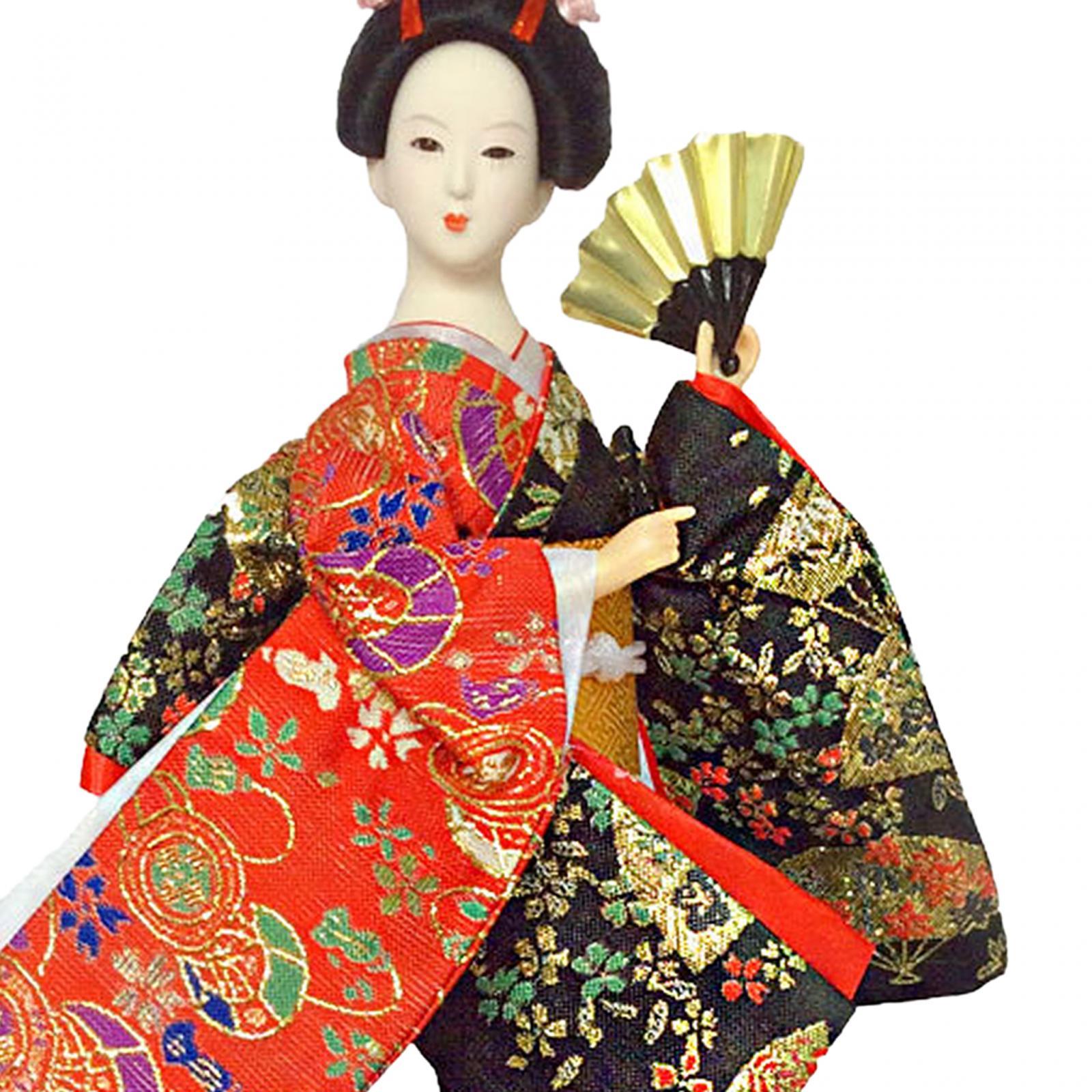 Kimono Dolls Japanese Geisha 1 - Vintage Collectible And Vintage Dolls avaliação e preço