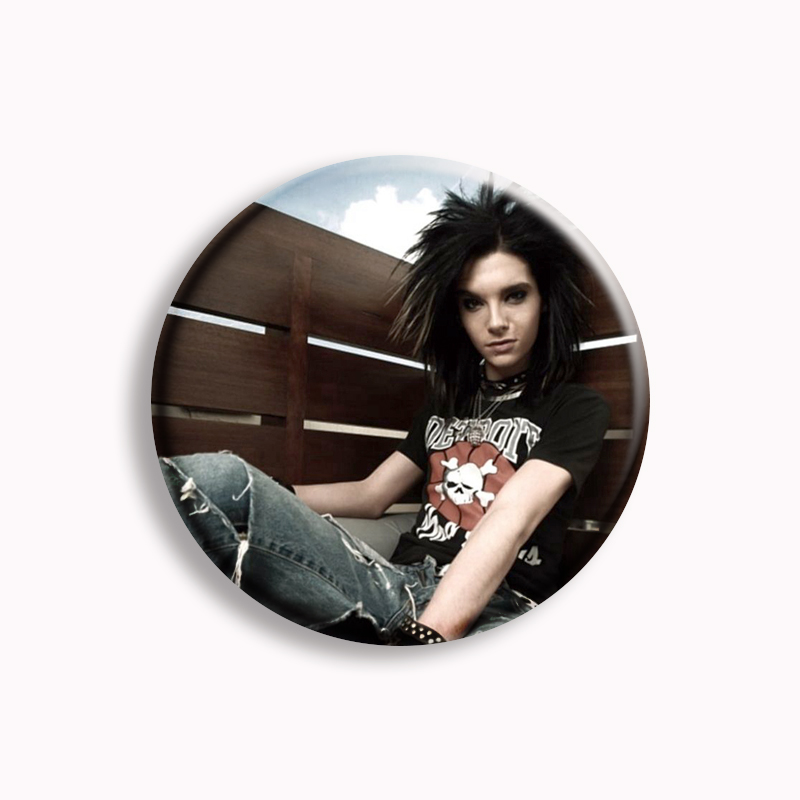 Rock Band Tokio Hotel Kaulitz  - Vintage Collectible Pins avaliação e preço