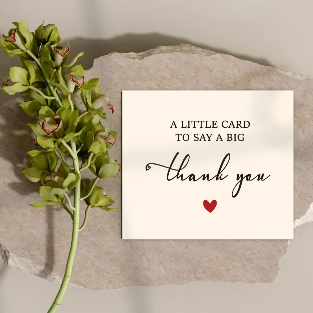50 Pcs/pack Thank You Cards Bu - Vintage Collectible Cards avaliação e preço