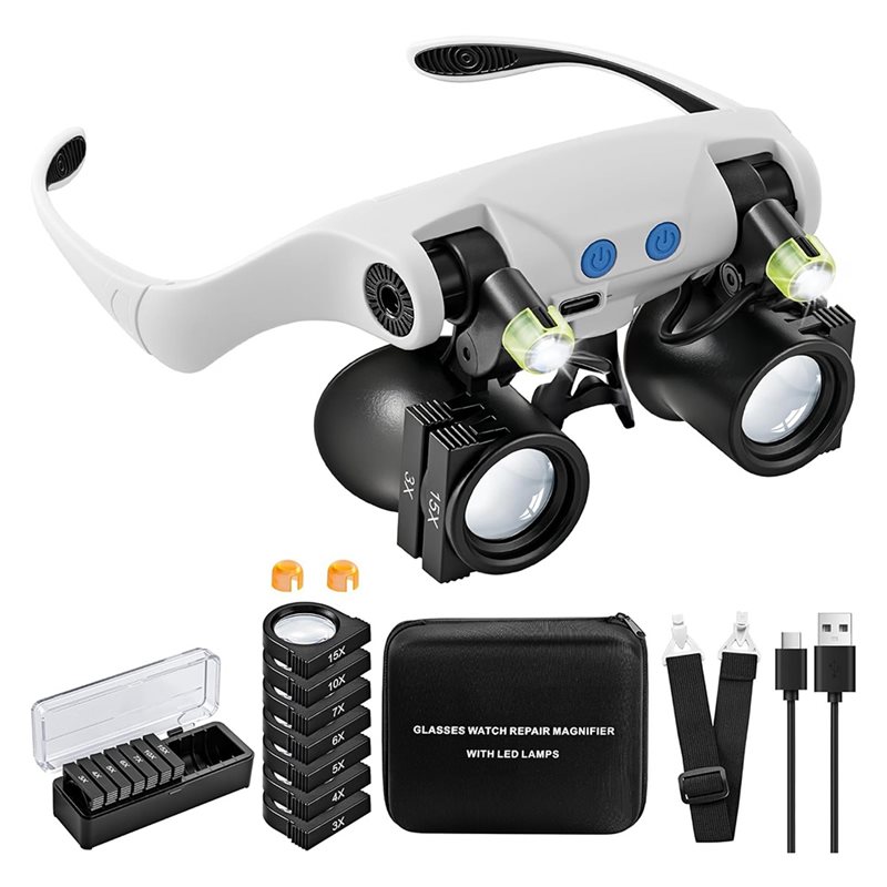 ABUP-LED Light Magnifying Glas - Darkroom Enlarger Lens avaliação e preço