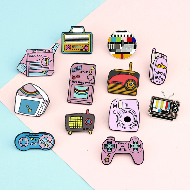 Vintage Game Enamel Pins Colle - Vintage Collectible Pins avaliação e preço