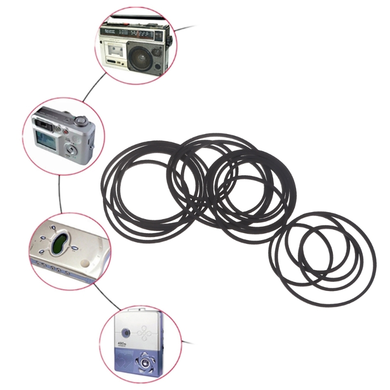 20PCS Square Cassette Tape Mac - Cassette Walkman Belt avaliação e preço